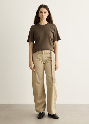 Page Twill Trousers with Belt