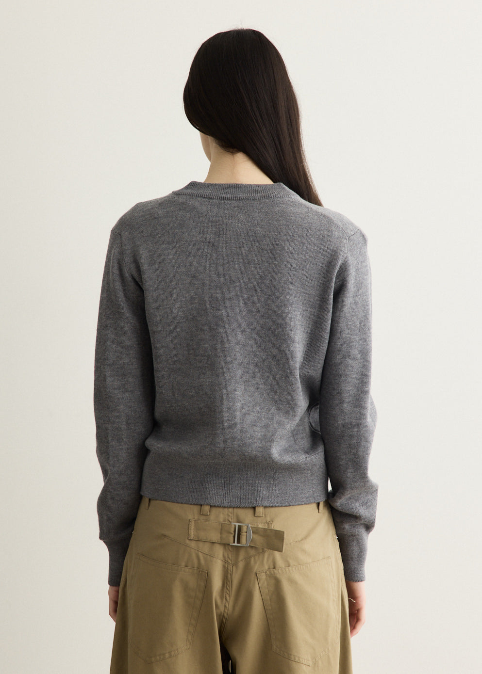 Crewneck Cardigan