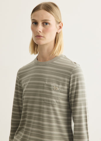 Striped Long Sleeve Regular T-Shirt