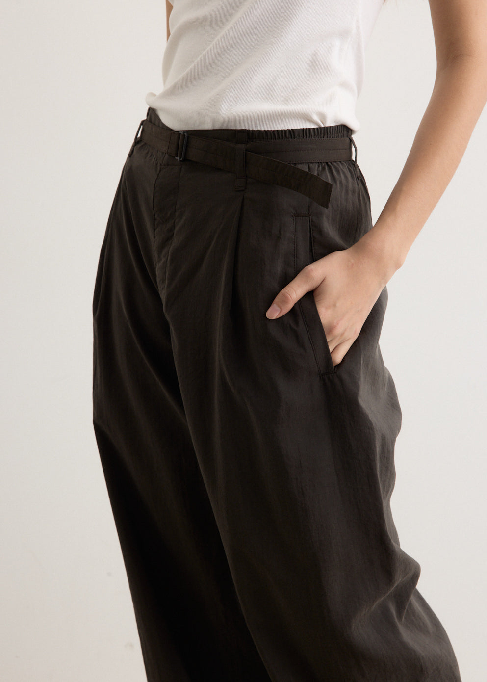 Belted Relaxed Pants