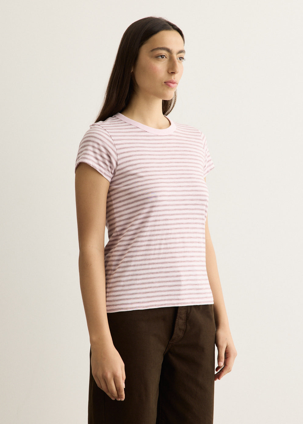 Slub Striped T-Shirt