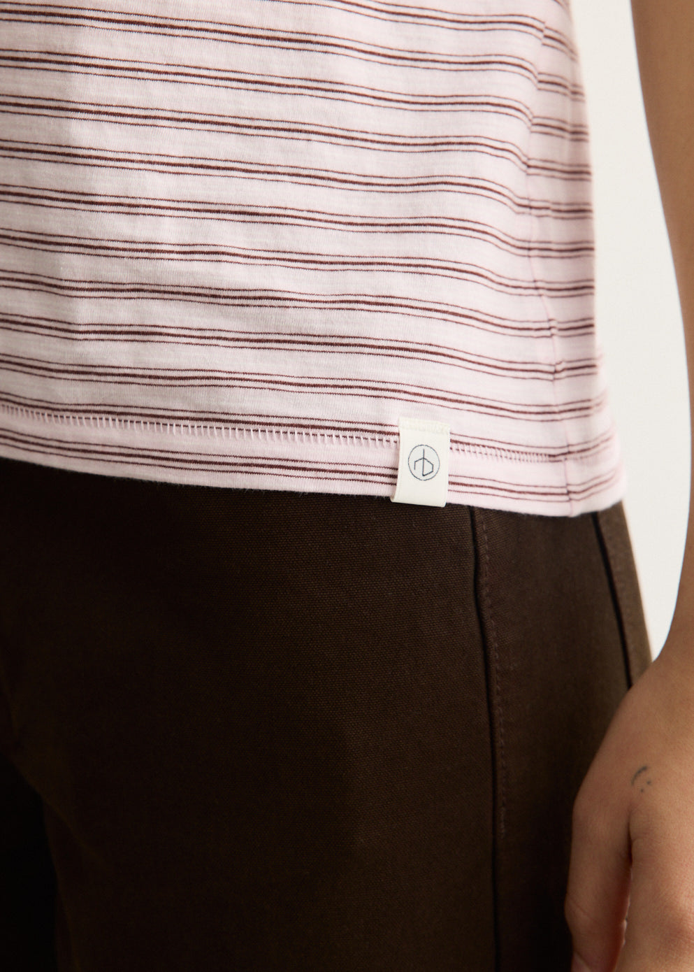Slub Striped T-Shirt