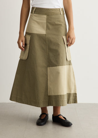 Marcelle Barn Midi Skirt