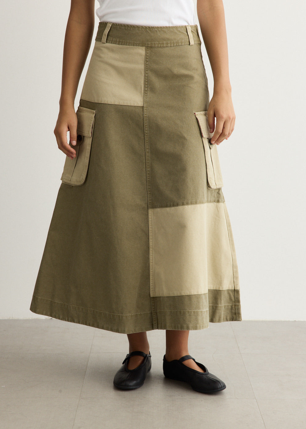 Marcelle Barn Midi Skirt