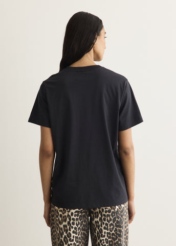 Basic Cotton Jersey T-Shirt Oyster