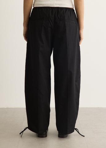 Drawstring Cotton Trousers