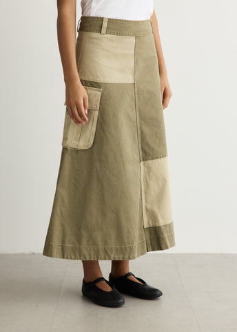 Marcelle Barn Midi Skirt