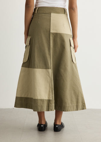 Marcelle Barn Midi Skirt
