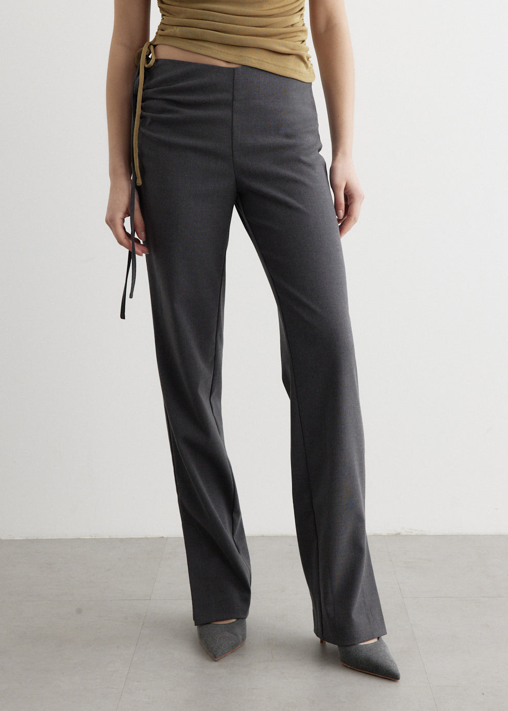 Turmoil Ruched Waist Pants