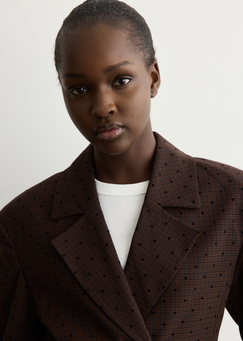 Flock Check Suiting Blazer