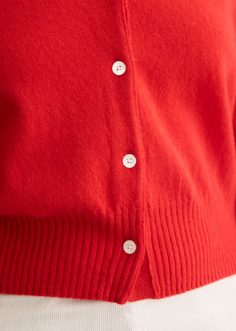 Crop Wool Cardigan