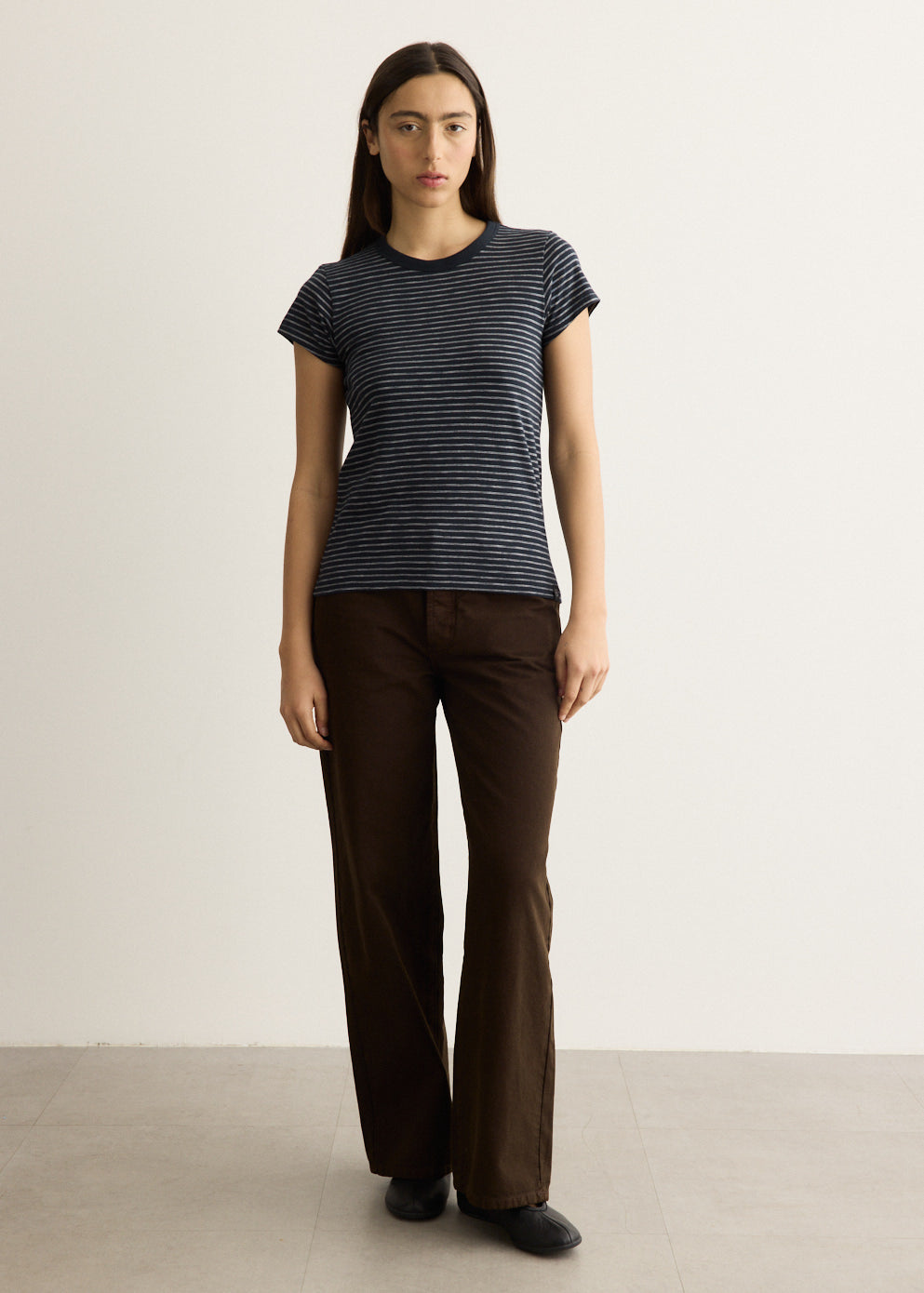 Slub Stripe T-Shirt