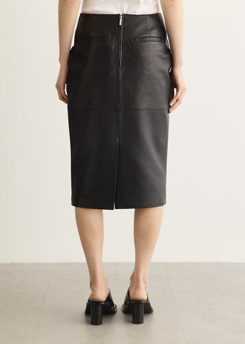 Wright Leather Skirt