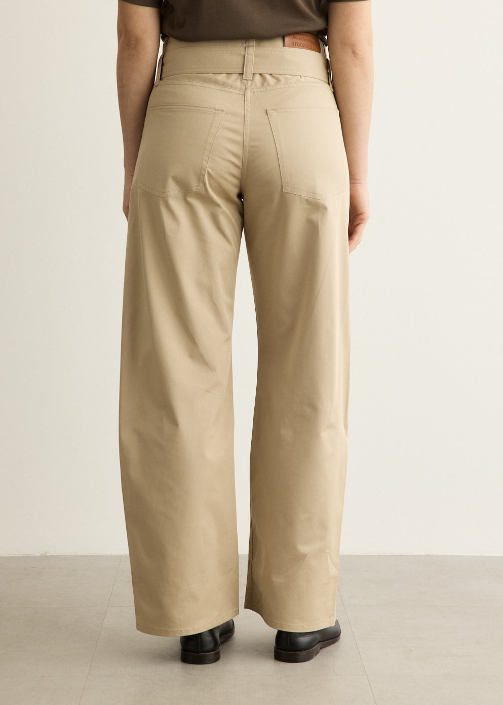 Page Twill Trousers with Belt