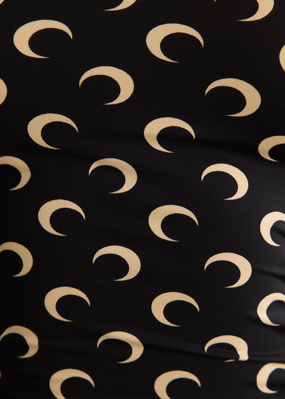 Moon Printed Jersey Straps Top