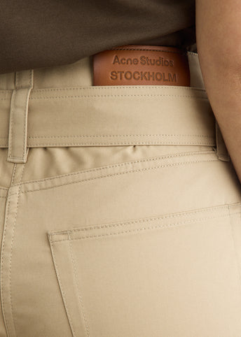 Page Twill Trousers with Belt