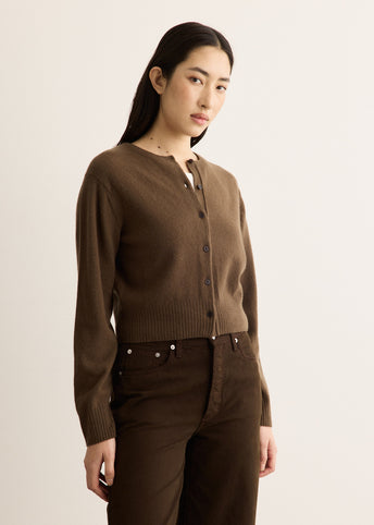 Crop Wool Cardigan