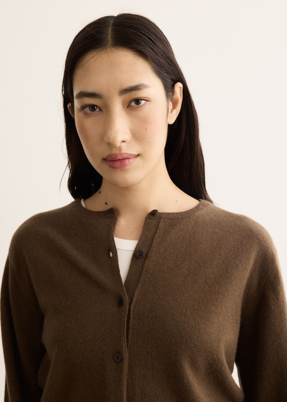 Crop Wool Cardigan