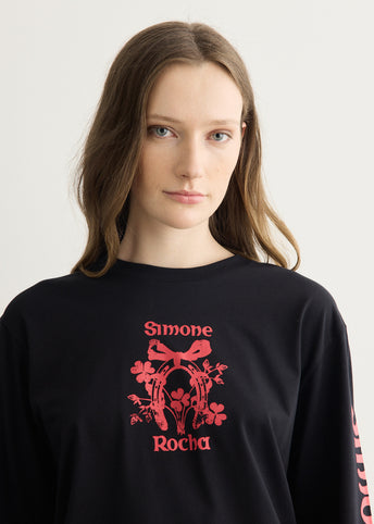 Coming Up Roses Print Long Sleeve T-Shirt