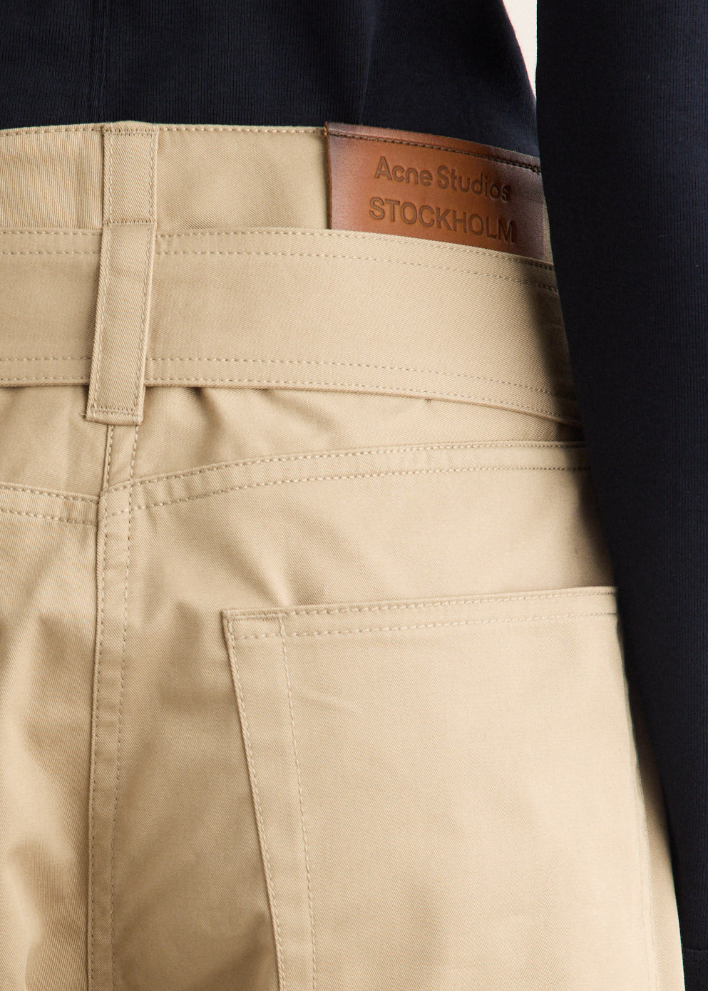 Page Twill Trousers with Belt