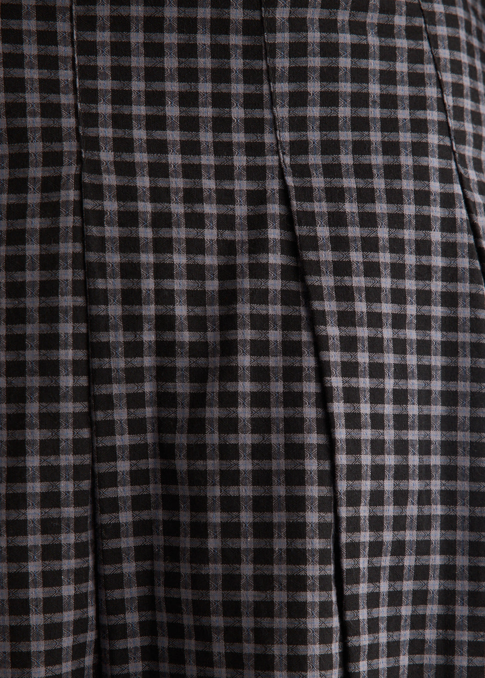 Concertina Check Skirt