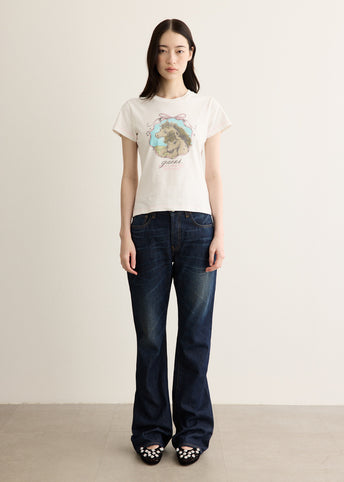 Baby Fit T-shirt with Horses