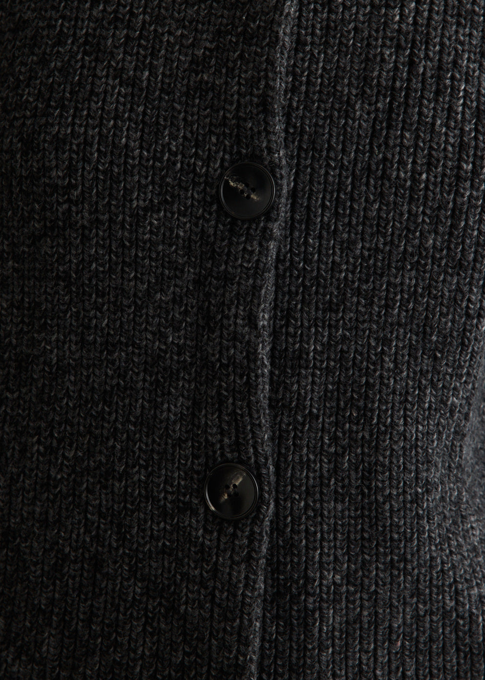 Hunter Funnel Rib Cardigan