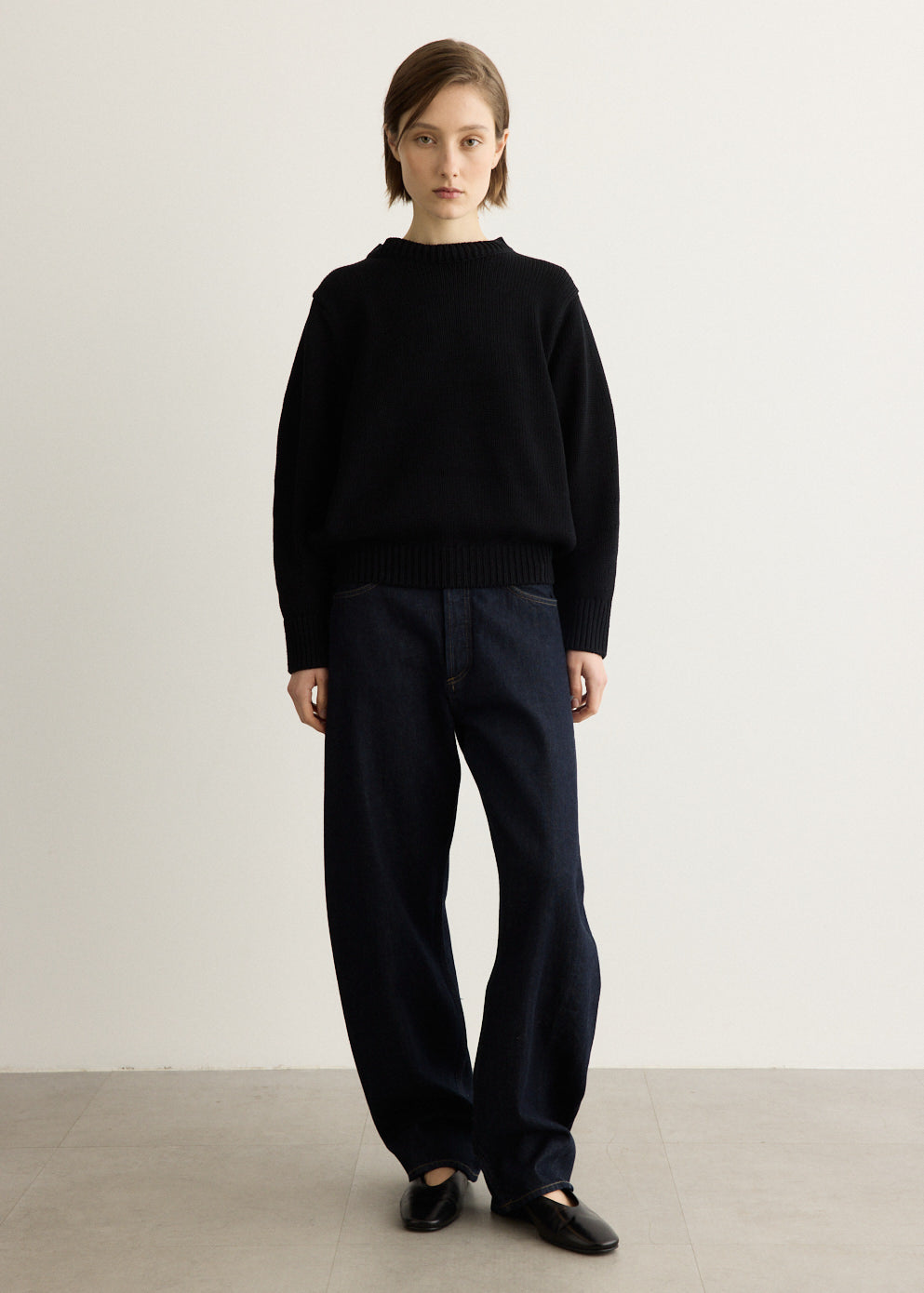 Oversized Crew Knit