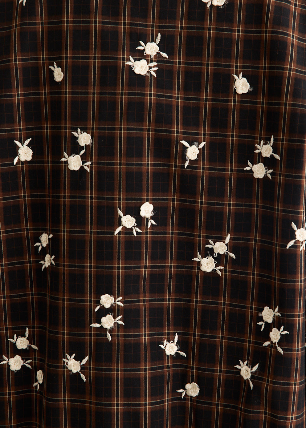 Printed Check Bomber Jacket