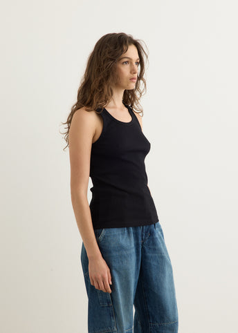 Overall Engraved Tank Top