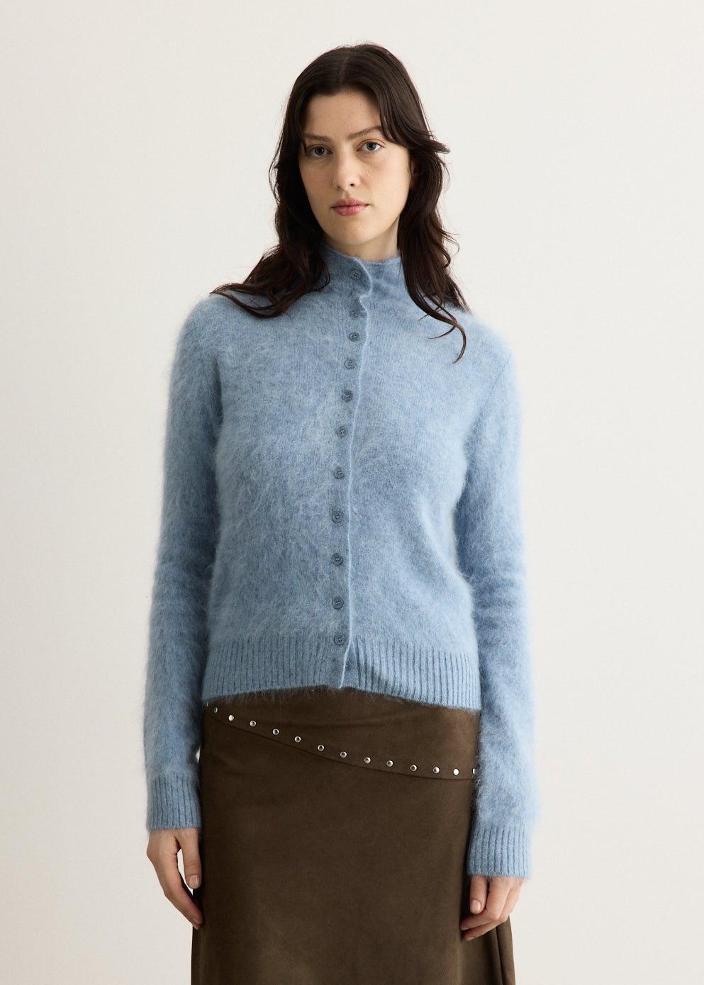 Embrace Brushed Wool Cardigan