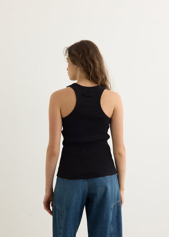 Overall Engraved Tank Top