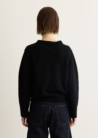 Oversized Crew Knit