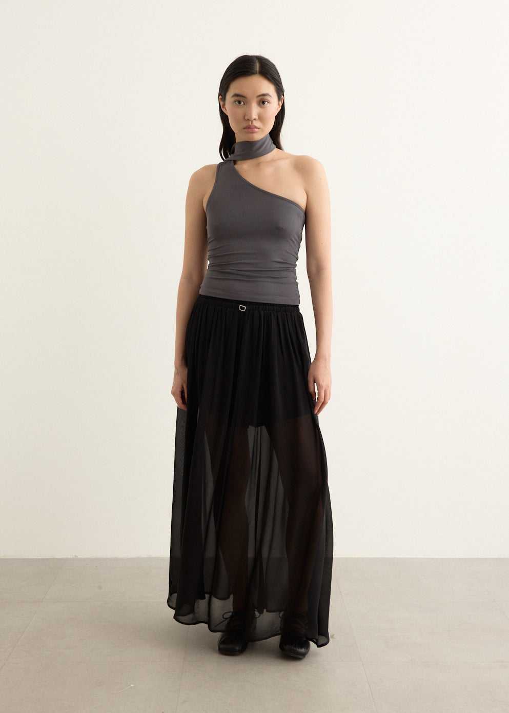 Shadow Sheer Skirt