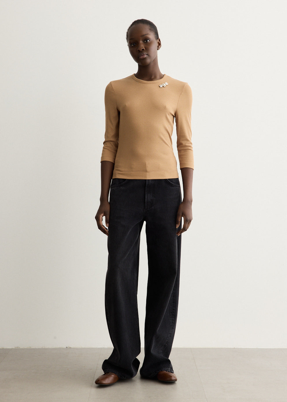 Embellished Underpinning Top