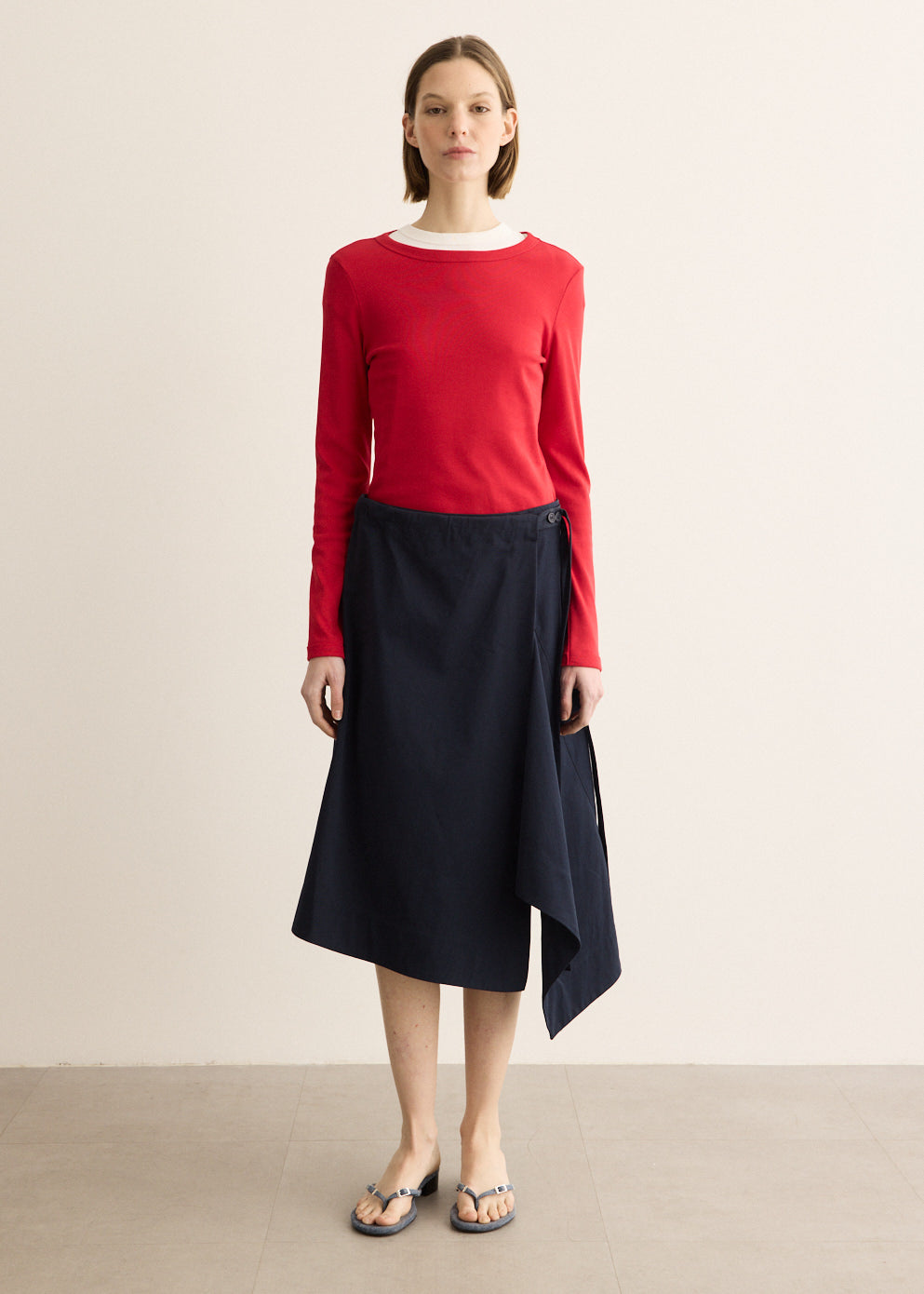 Kerchief Wrap Skirt