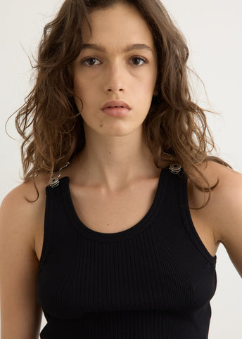 Overall Engraved Tank Top