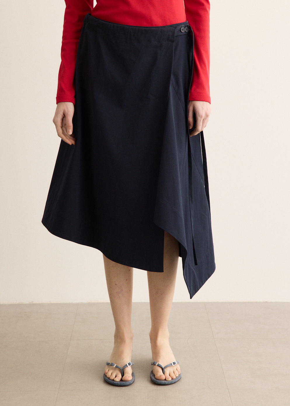 Kerchief Wrap Skirt