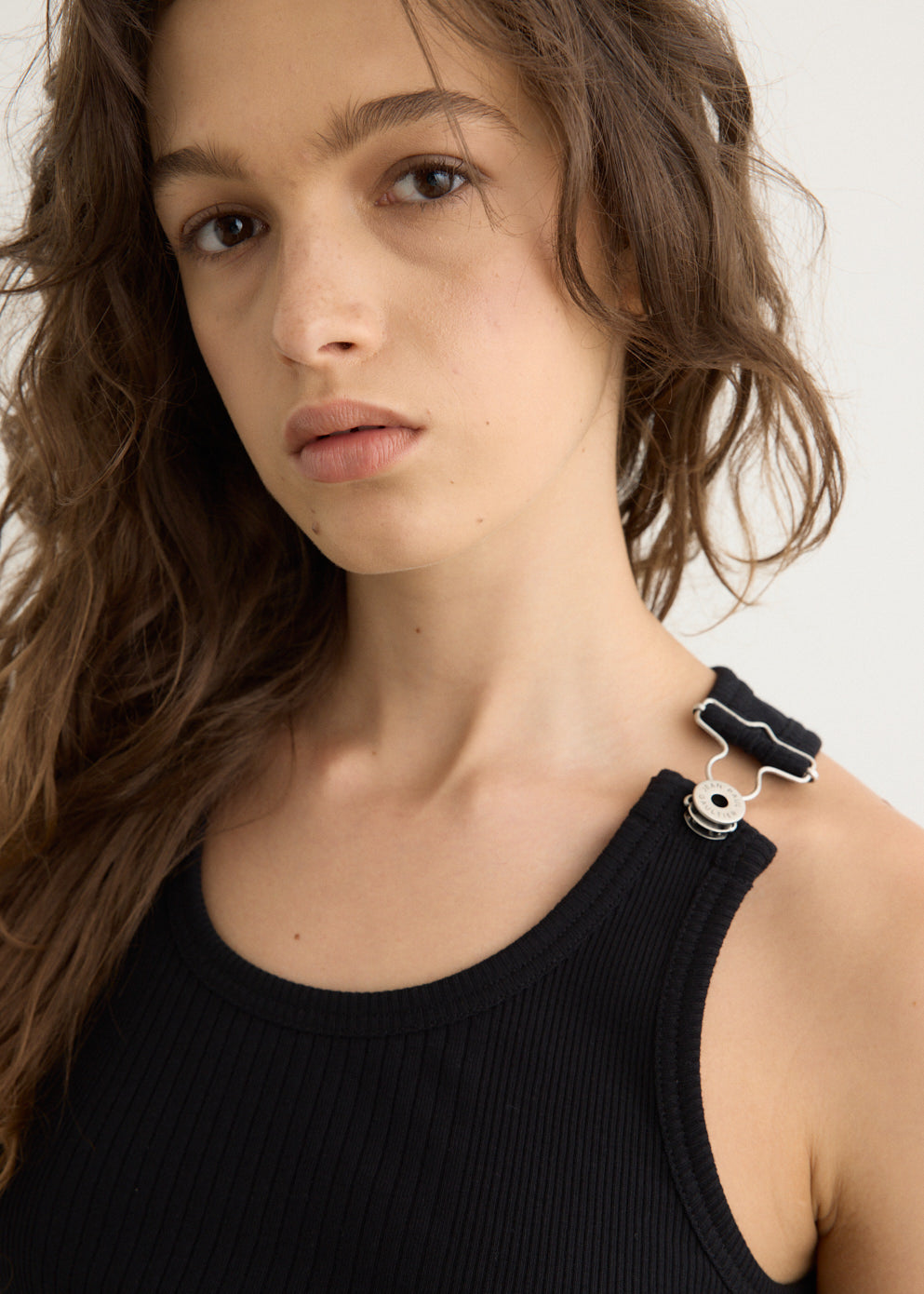 Overall Engraved Tank Top