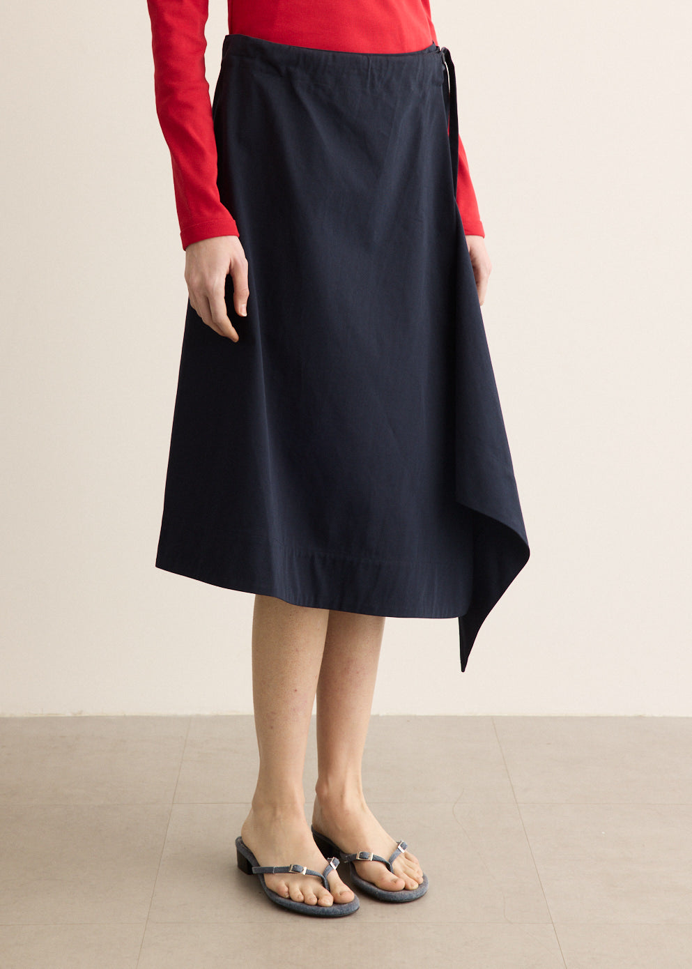 Kerchief Wrap Skirt