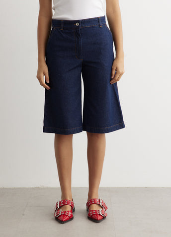 Workwear Denim Bermuda Shorts