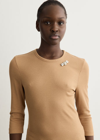 Embellished Underpinning Top