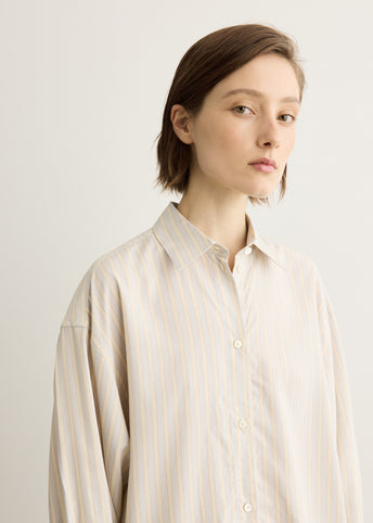 Oversized Striped Shirt