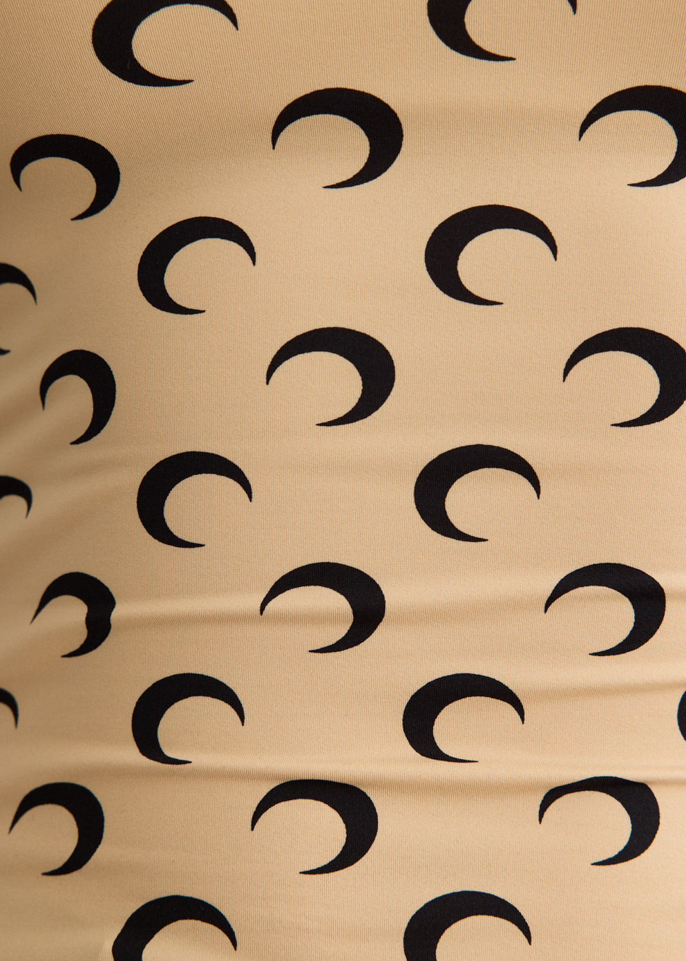 Moon Printed Jersey Straps Top