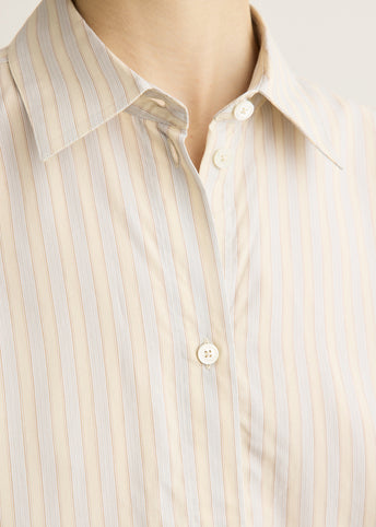 Oversized Striped Shirt
