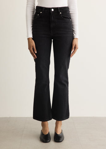 Rigid Denim Betzy Cropped Jeans