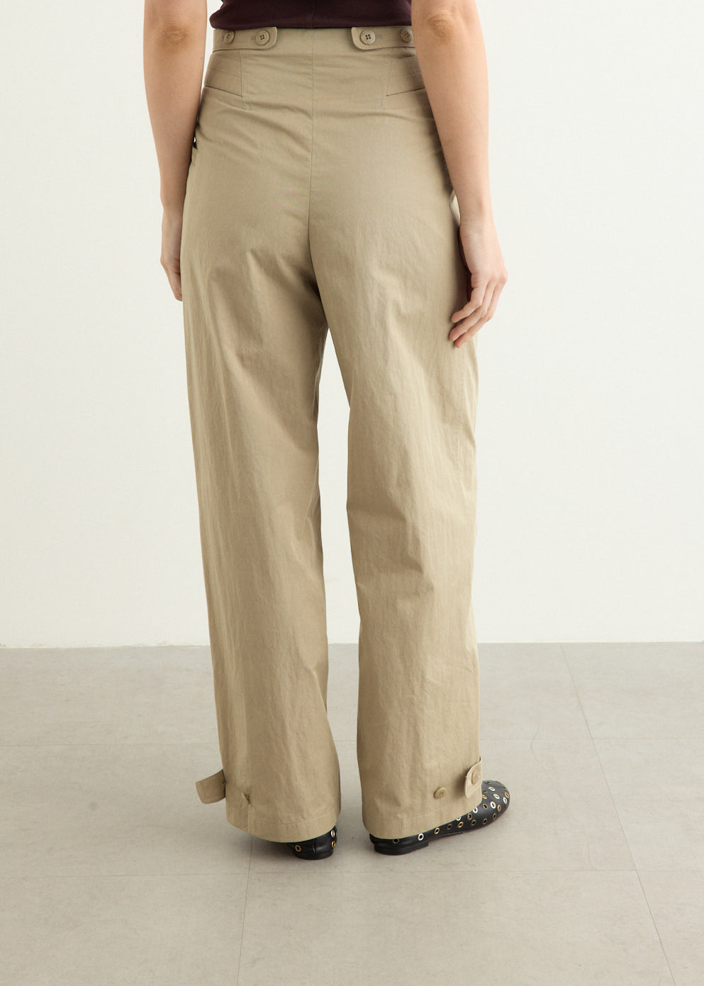 Incu Exclusive Double Belt Point Pants