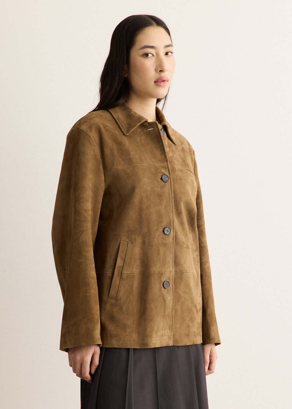 Suede Work Jacket