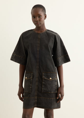 Washed Kimono Dress