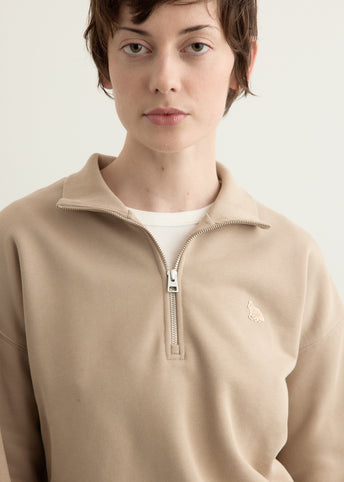 Baby Fox Half Zip Sweatshirt